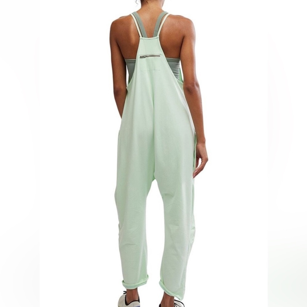 FREE PEOPLE ONESIE HOT SHOT in Pistachio NWT sz L - Picture 3 of 7